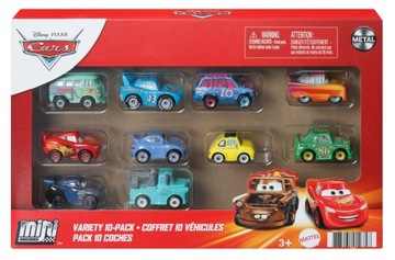 Mattel Cars Mikroauta 10-pak GKG08 GRW27