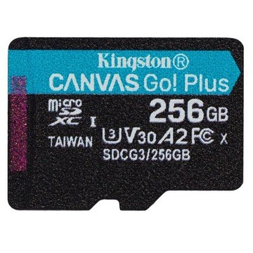 KINGSTON microSDXC Canvas Go Plus 256 ГБ