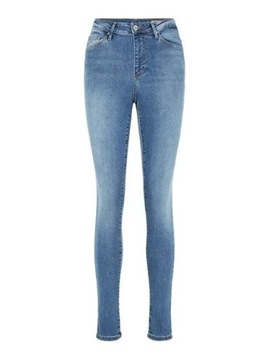 Spodnie jeansy damskie VERO MODA niebieskie L/32