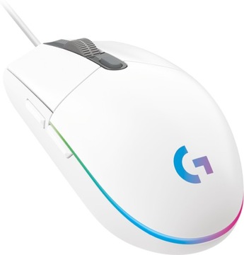 Logitech - G102 Lightsync RGB mysz USB, biały