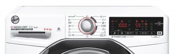 Стирально-сушильная машина Hoover H-WASH 300 PLUS H3DS596TAMCE/1-S Отдельностоящая Вид спереди