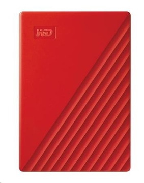 Dysk przenośny WD My Passport 4TB czerwony