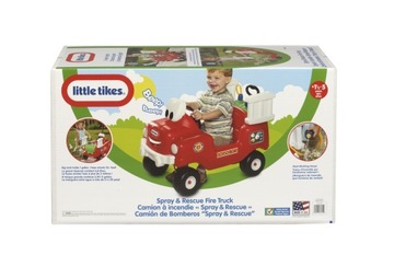 Little Tikes Auto Jeździk Straż Pożarna z Pompką