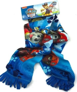 ДЕТСКИЙ ШАРФ PAW PATROL CHASE RUBBLE ROCKY ЗИМНИЙ ШАРФ ДЛЯ МАЛЬЧИКОВ ZUMA