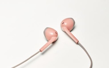 Беспроводные bluetooth-наушники JVC HA-F19BT розовые
