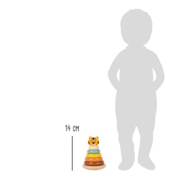 Пазл Tower Tiger на небольшой подставке