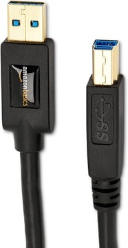 KABEL PRZEWÓD DO DRUKARKI SKANERA USB 3.0 TYP A DO B A-B 2,7m 4.8 Gbit/s