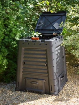 Компостер 1-камерный Keter 650 л черный