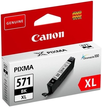 Tusz Canon Tusz Canon czarny CLI-571BK XL 571