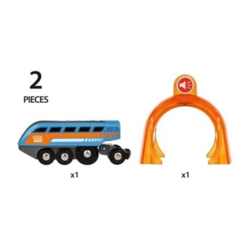 BRIO World Smart Tech Звуковой двигатель для записи и воспроизведения на батарейках