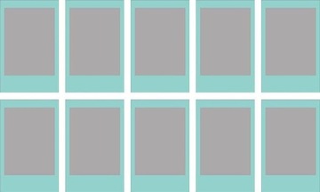 Картриджи FujiFilm Instax Mini Blue Frame