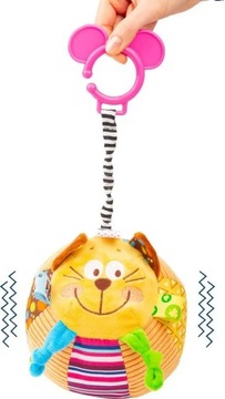 Плюшевый кулон-шарик Kitten Small Foot 0+