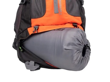 Plecak turystyczny Acra Adventure 41-60 l pomarańczowy i czerwony