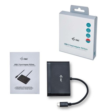 АДАПТЕР I-TEC USB+HDMI — ПОДАЧА ПИТАНИЯ USB TYPE C