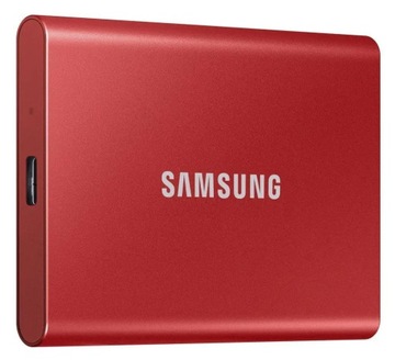 Портативный твердотельный накопитель SAMSUNG T7 емкостью 2 ТБ
