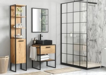 Szafka pod umywalkę 70cm 1 Szuflada BROOKLIN 825A FSC