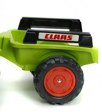 БОЛЬШОЙ ПЕДАЛЬНЫЙ ТРАКТОР FALK С ПРИЦЕПОМ ДЛЯ ДЕТЕЙ 3+ CLAAS GREEN FARMER