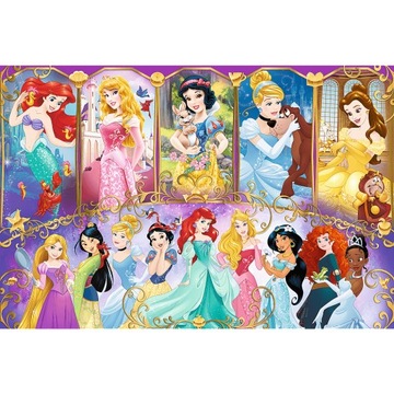 Puzzle Portrety Księżniczek 160 elem. 15407 Trefl