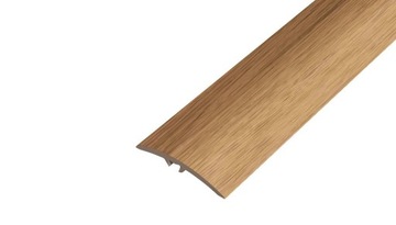 Вставная пороговая планка ПВХ 30мм 2в1 Цезарь L= 0,90м Дуб