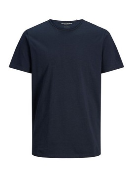 JACK & JONES Lot de 3, 6 ou 9 t-shirts à col rond en coton mélangé pour  homme, multicolore, S : : Mode