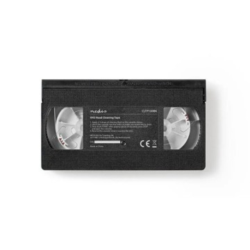 Nedis CLTP100BK kaseta czyszcząca VHS do rejestratorów wideo, płyn 20 ml