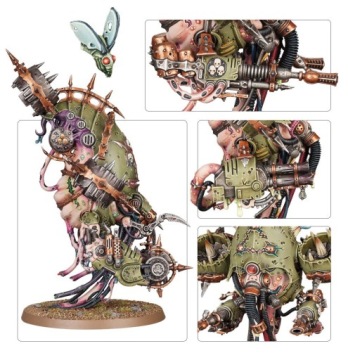 Warhammer 40000 Warhammer 40K Death Guard Foetid Bloat-drone Games Workshop