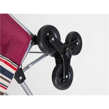 Сумка-шоппер Brilanz Carrie на колесах, в полоску