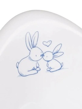 Grający w nocnik Bunny różowy