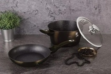 WOK GRANITOWY 28cm BERLINGER HAUS BH-6610