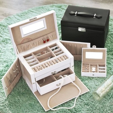 Шкатулка для драгоценностей SONGMICS JBC121W, белый