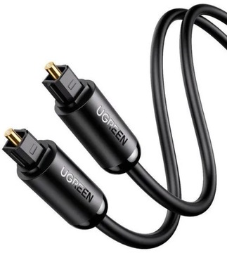 UGREEN КАБЕЛЬ TOSLINK АУДИО ОПТИЧЕСКИЙ КАБЕЛЬ 2М