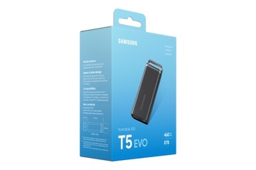 Внешний накопитель Samsung SSD T5 MU-PH8T0S/EU 8 ТБ, черный
