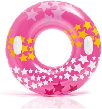 Надувное кольцо Intex Stars