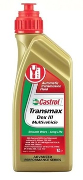 CASTROL TRANSMAX ATF DX III MV 1L/DEX IIIH/MAN 339 Z1 V1/236.9/