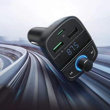 FM-передатчик UGREEN CD229, Bluetooth 5.0, USB QC
