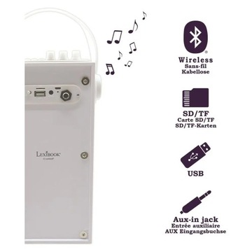 iParty Lexibook Bluetooth 4 В Bi портативный динамик