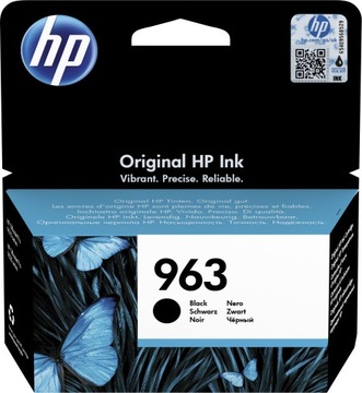 X Ink HP 963 черный OFFICEJET PREMIER 9020 9023