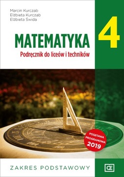 Matematyka 4 Podręcznik Zakres podstawowy