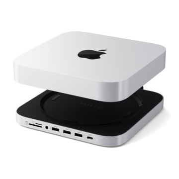 Концентратор и подставка SATECHI Mac Mini с корпусом SSD для док-станции NVME/SATA M.2