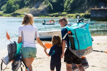 Электроэнергетическое управление рулевым управлением для встания на весло и каяк