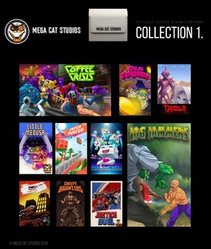 Коллекция Blaze Evercade Mega Cat Studios 1
