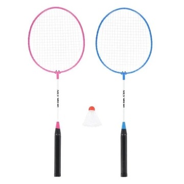 НАБОР ДЛЯ БАДМИНТОНА, ДВЕ РАКЕТЫ ДЛЯ БАДМИНТОНА, LOTOKA NILS BADMINTON