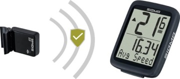 Кабельный велосипедный компьютер Sigma BC 8.0, польский язык