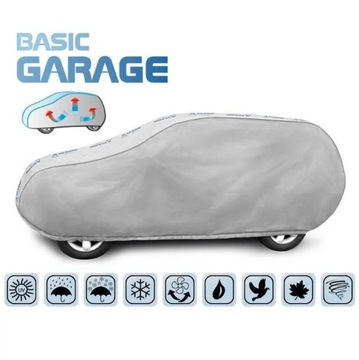 Kegel-Błażusiak Basic Гаражный чехол для внедорожника/внедорожника L серый