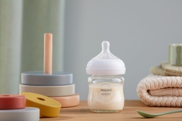 AVENT СТЕКЛЯННАЯ БУТЫЛКА НАТУРАЛЬНАЯ 120мл 0м+ 930/01