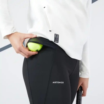 Женские теннисные леггинсы Artengo Dry Hip Ball