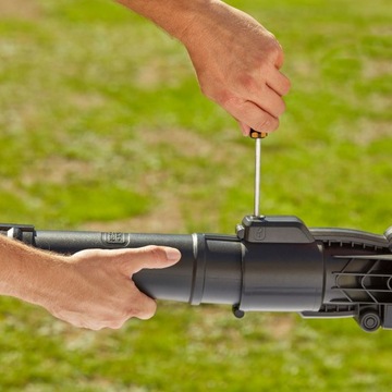 ПЫЛЕСОС САДОВЫМИ ЛИСТАМИ С ЧЕРНЕНИЕМ BLACK DECKER BEBLV300