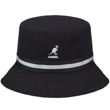 Kangol Kapelusz Bucket Stripe Lahinch K4012SP Black BK001