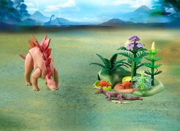 PLAYMOBIL 5232 Dinos Stegosaurus с гнездом динозавра