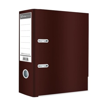 Папка А4/75К, блестящая коричневая.